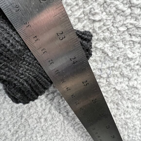 Work In Progress Womens Ugly Christmas Sweater M Black 90s Applique Beaded Retro - Picture 9 of 9